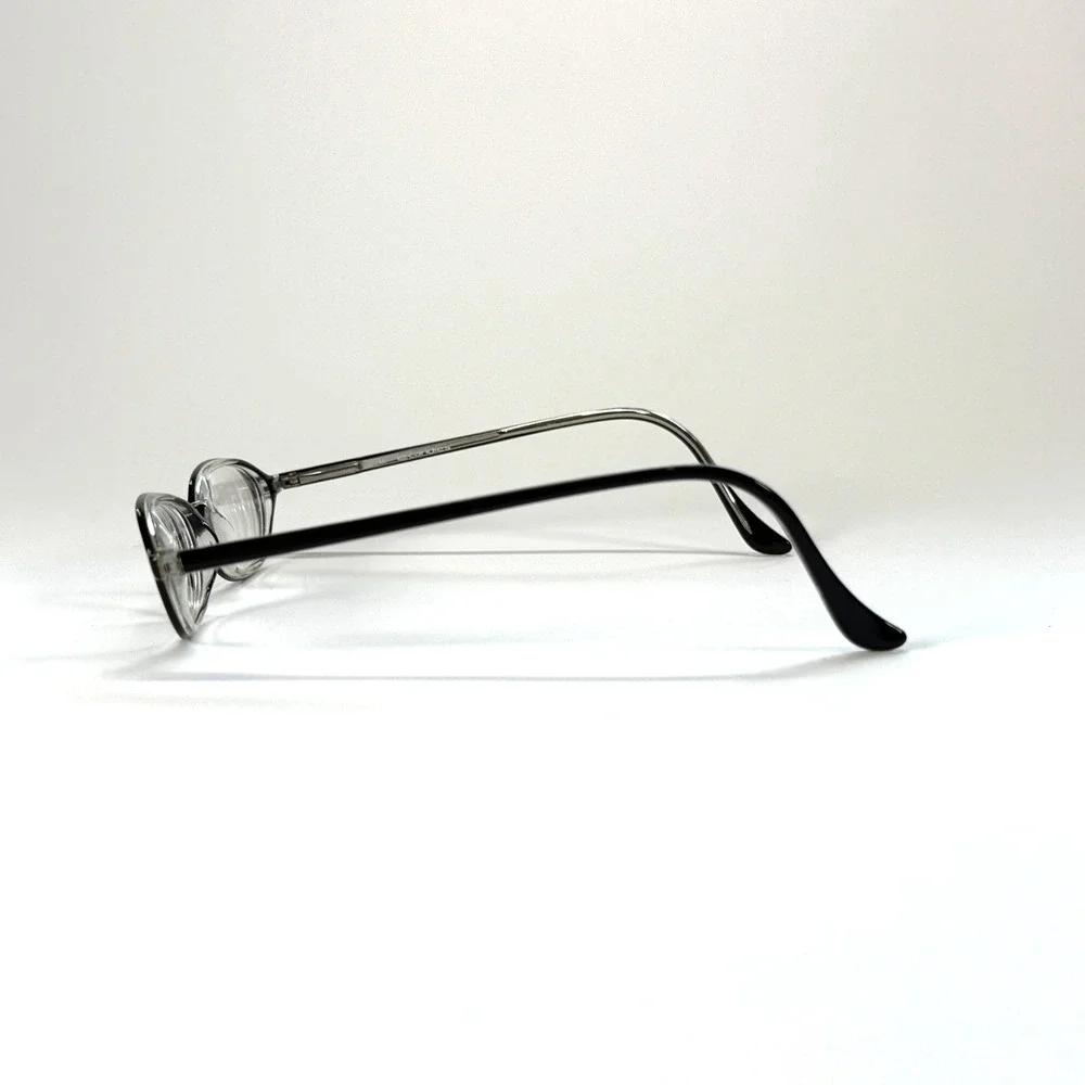 CANDIES C Sandy Blkcry Eyeglasses Frame Only 48-17-135 Black Oval Full Rim